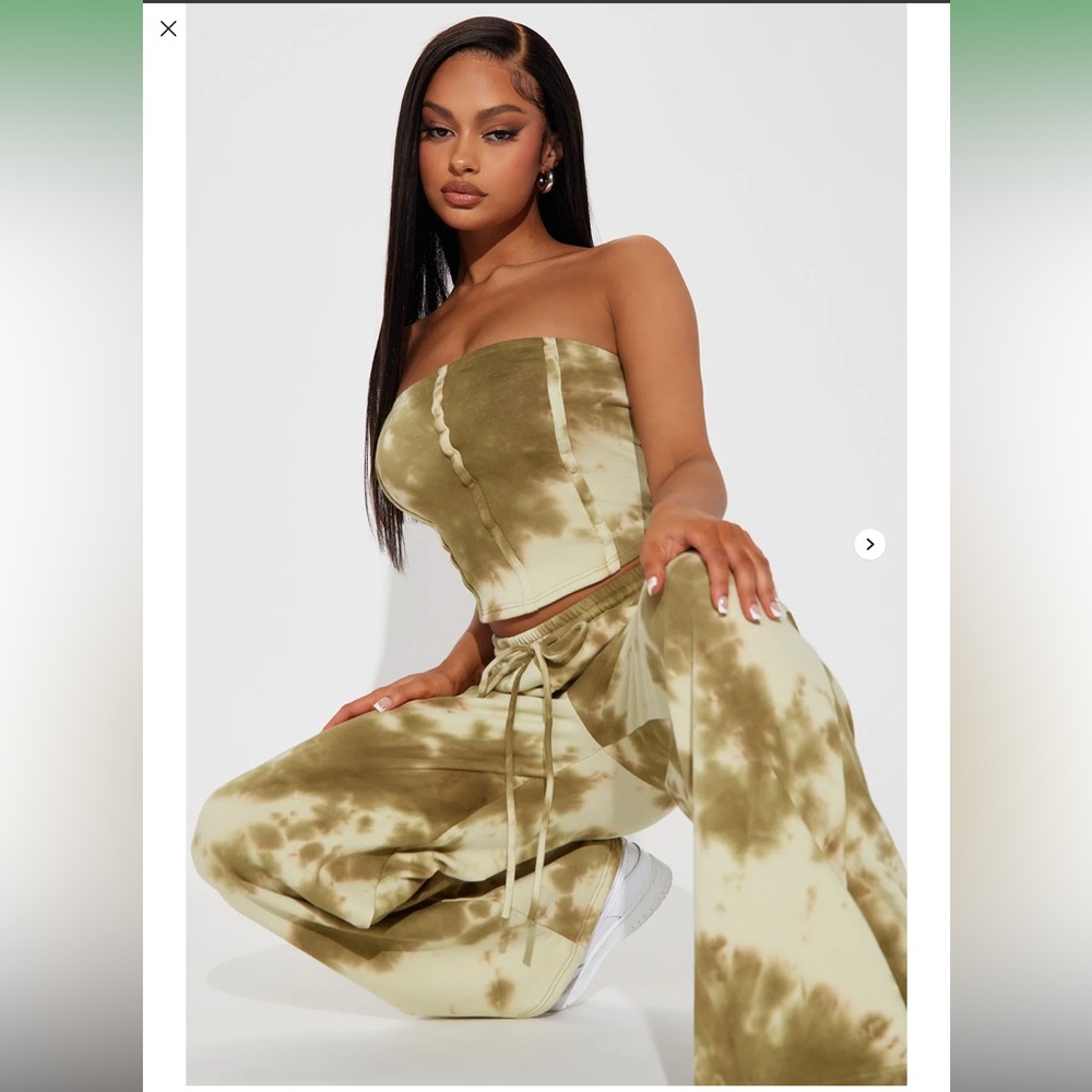 FASHION NOVA ITS HAPPENING TIE DYE SET 🤑